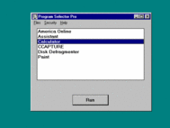 Program Selector Pro 98/ME screenshot